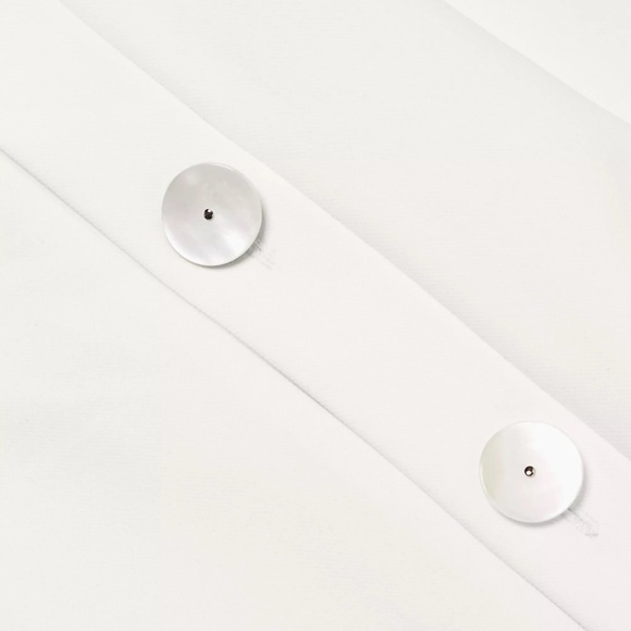 Alexis Larenz Flare-leg Side-button Cropped Pants In White - Picture 4 of 7